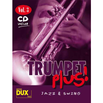 Zbiór nut solo na trąbkę Trumpet Plus! Jazz & Swing 3 + CD, Dux Edition